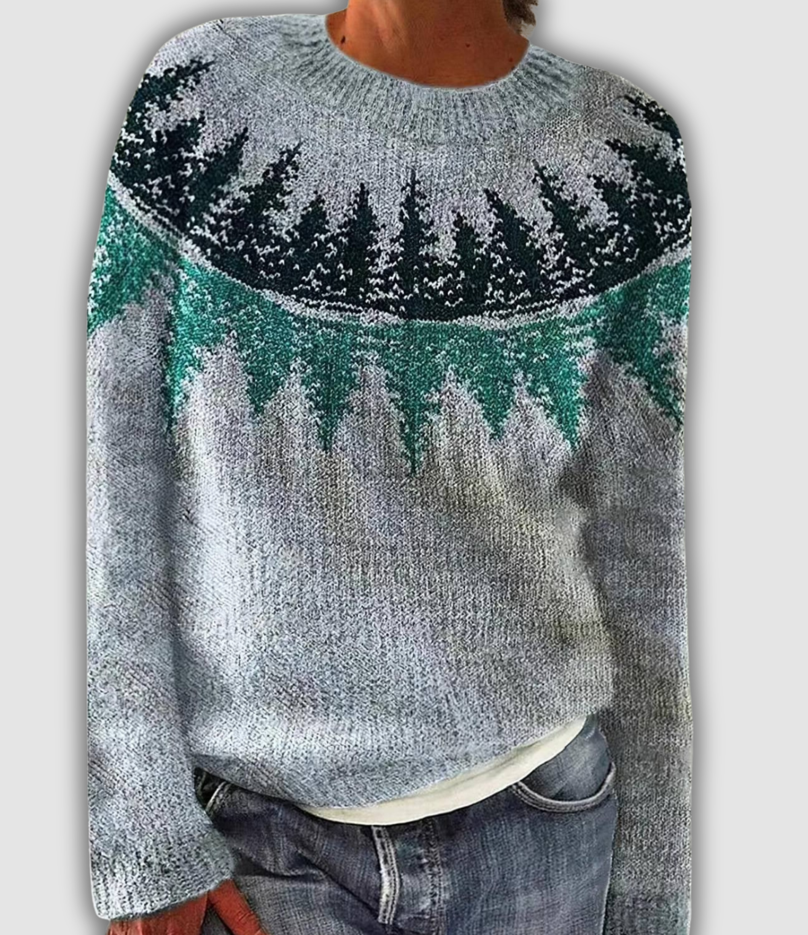 Women's Retro Sweater UK – Soft Knit Vintage Style | The Linora | Huna