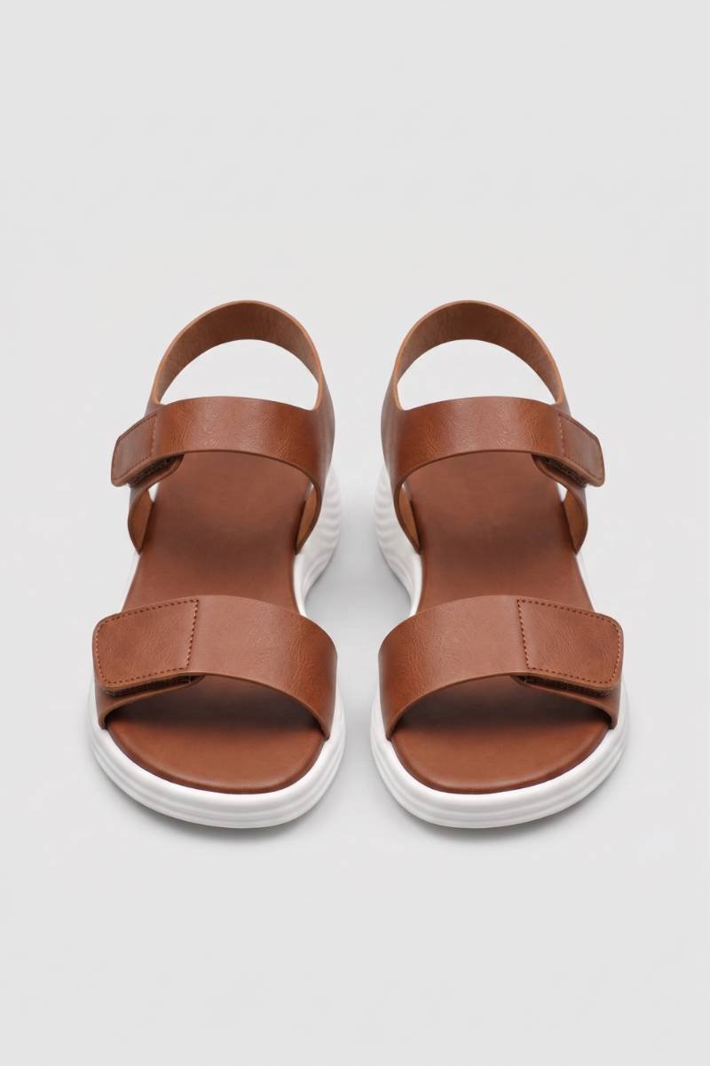The Nova – Women's Platform Sandals with Velcro Strap | Huna