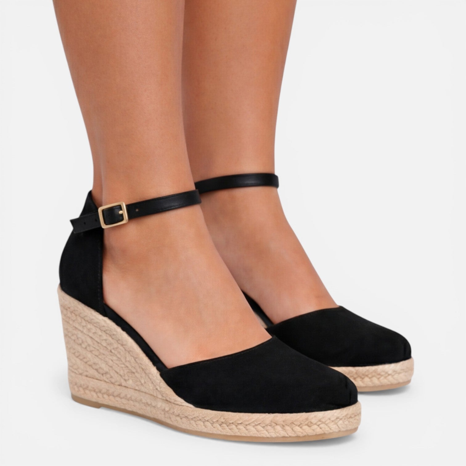 The Sienna – Women's Wedge Sandals with Ankle Strap | Huna