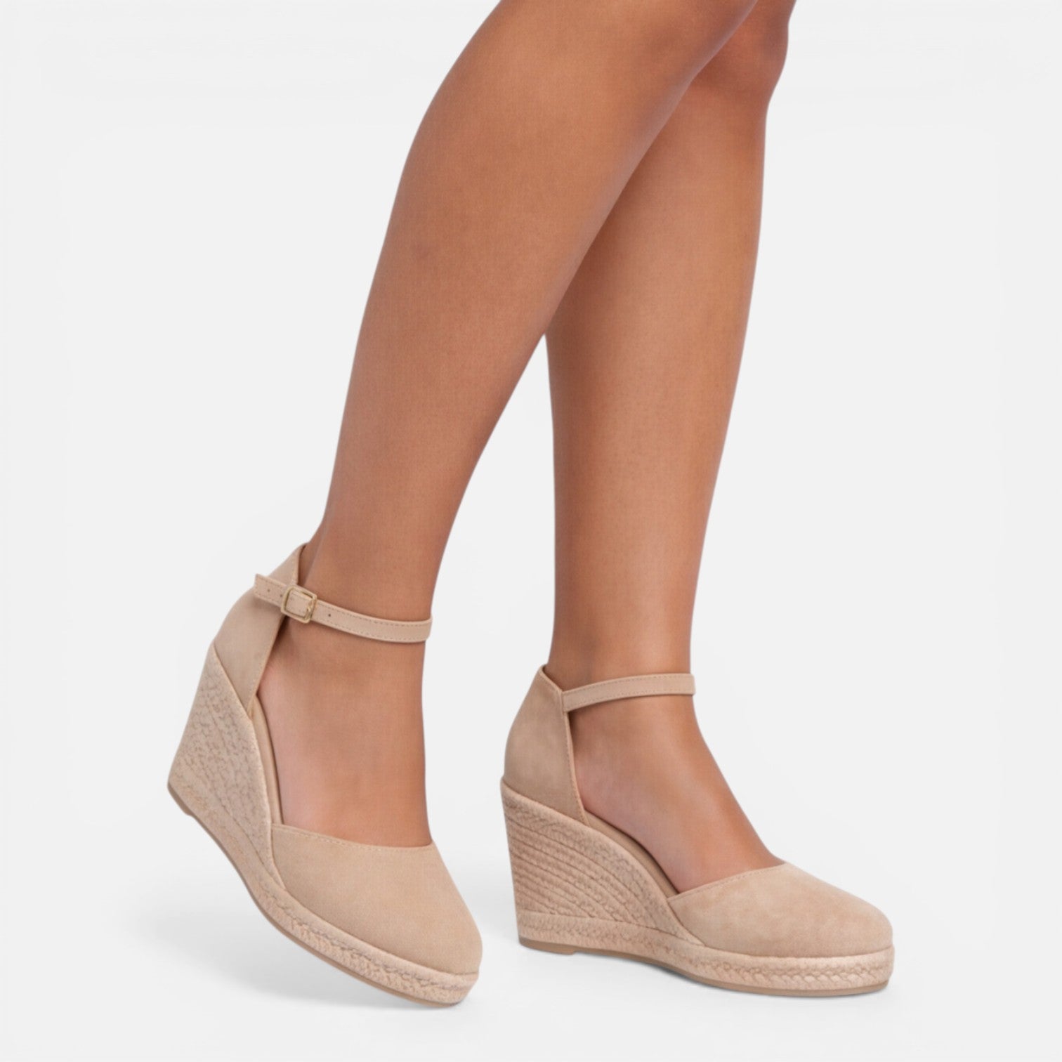 The Sienna – Women's Wedge Sandals with Ankle Strap | Huna