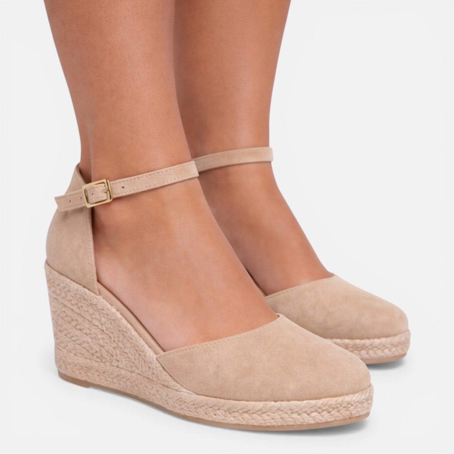 The Sienna – Women's Wedge Sandals with Ankle Strap | Huna