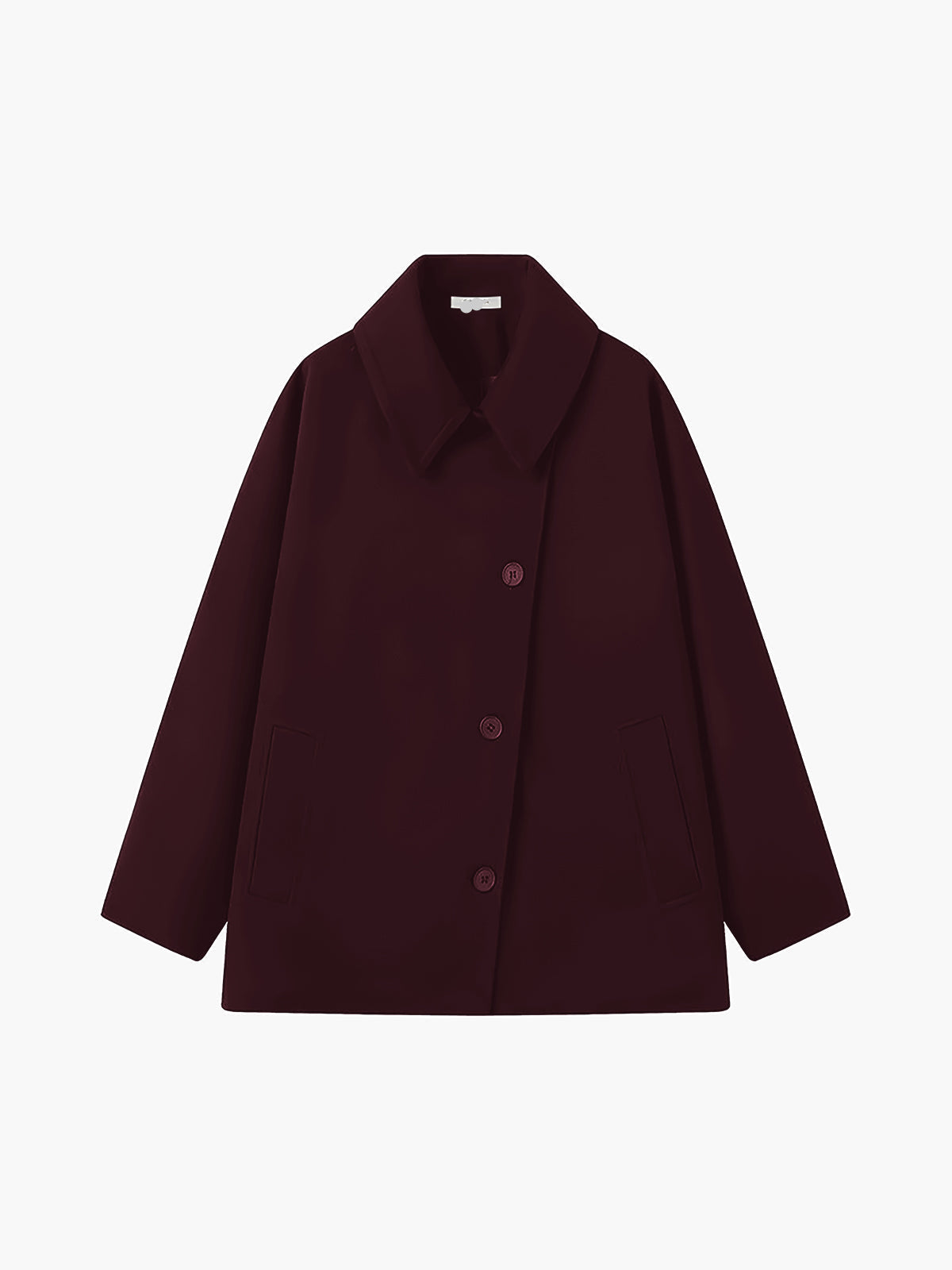 Women's Wool Blend Overcoat UK – Elegant Oversized Winter | The Zaria | Huna