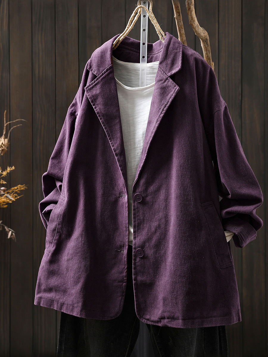 Women's Plus Size Hooded Cardigan – cotton-rich long sleeve, view 12 | The Thessaly | Huna