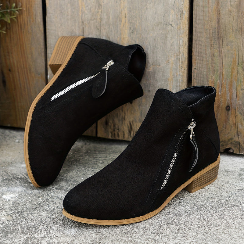 Women's zip comfort shoes – The Joanna by Huna – view 6