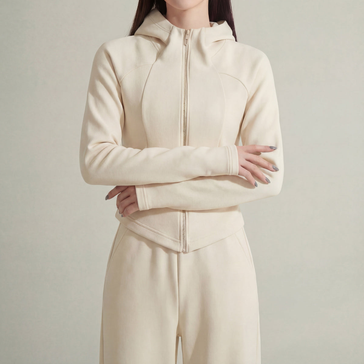Women's Brushed Knit Co-ord Set UK – soft twoaset, view 2