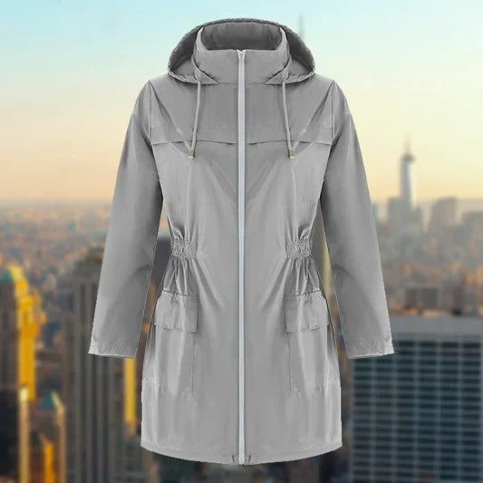 Women's Hooded Oversized Coat UK – relaxed modern layer, view 5