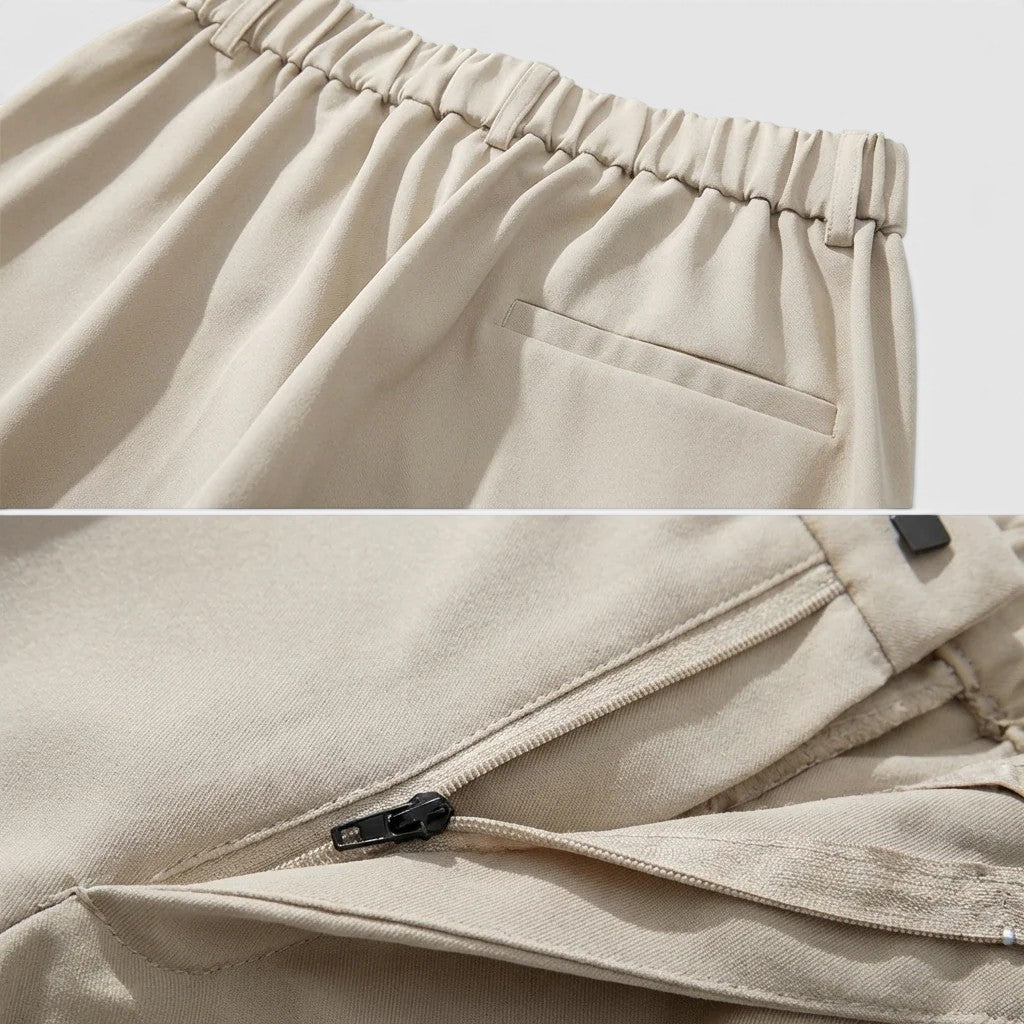 Men's straight leg trousers – The Edwin by Huna – product view 3