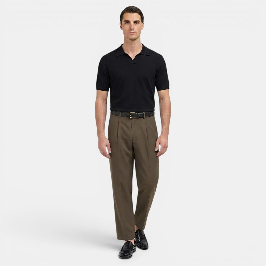 Men's straight leg trousers – The Edwin by Huna – product view 15