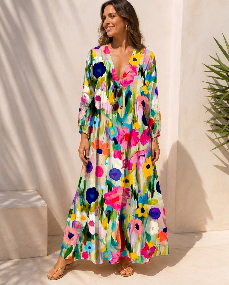The Paula – Women's Boho Dress | Huna