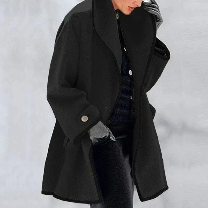 Women's Oversized Trench Coat UK – sleek longline fit, view 5