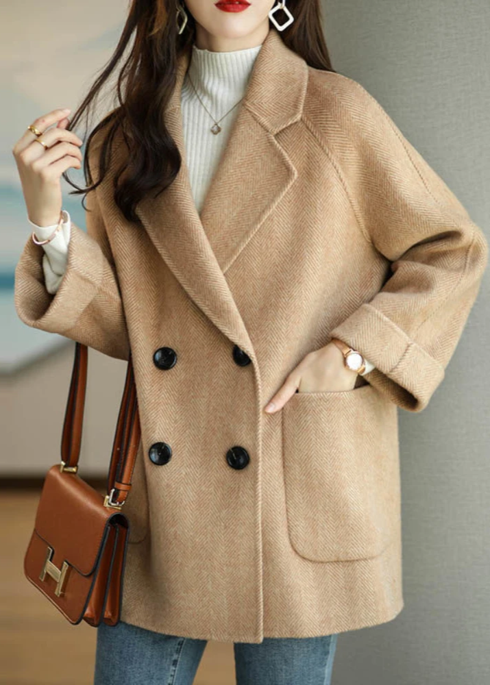 Women's Belted Trench Coat UK – editorial double-breasted, view 7