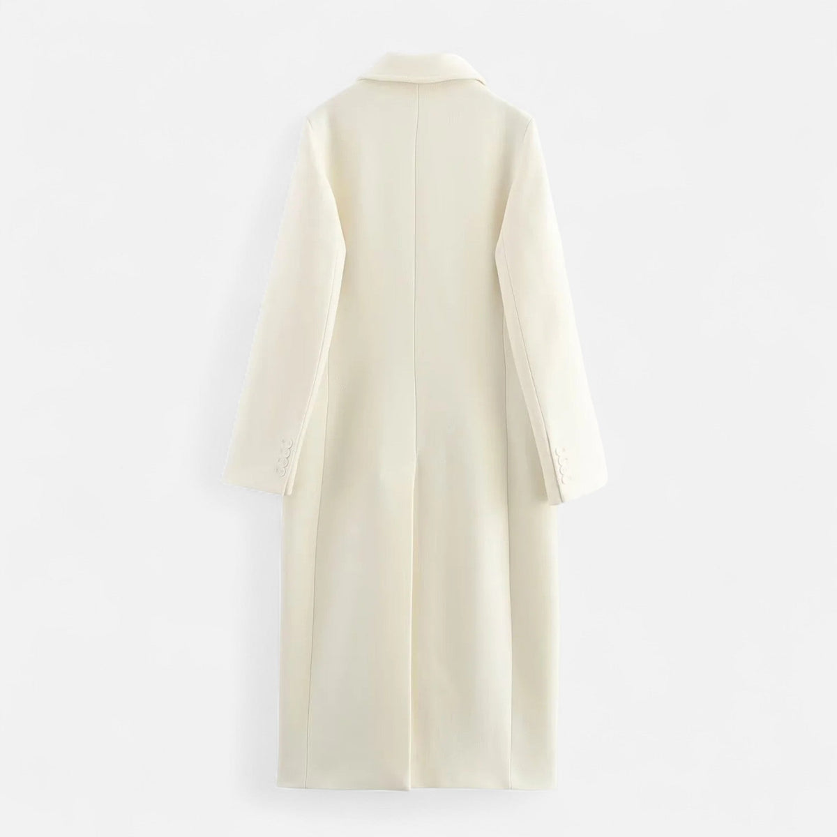 Women's Fluid Trench Coat UK – sleek double-breasted, view 3