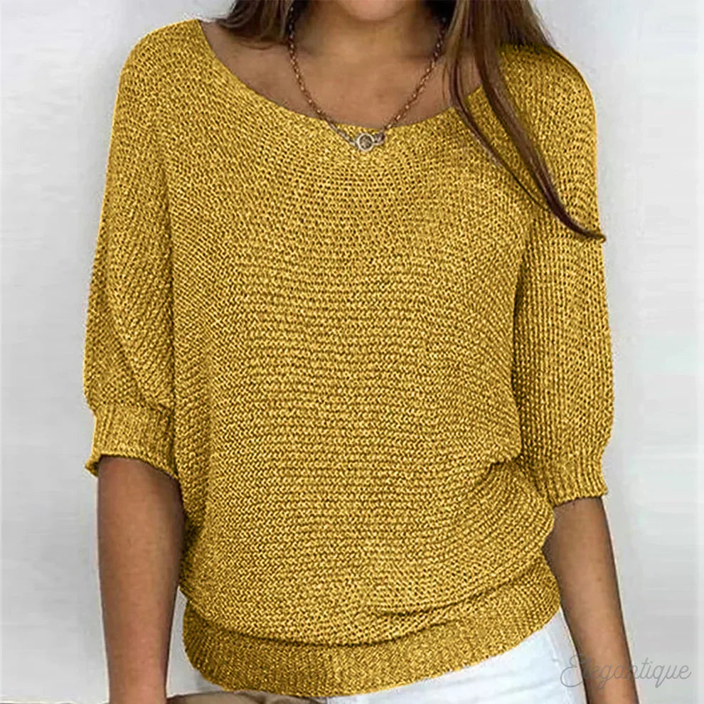 Women's Sweater – The Hyacinthe by Huna – view 5