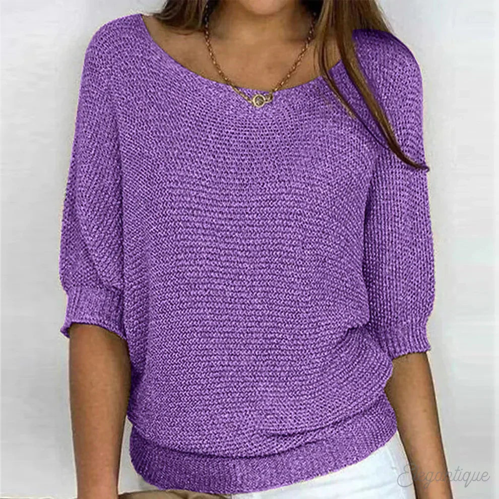 Women's Sweater – The Hyacinthe by Huna – view 8