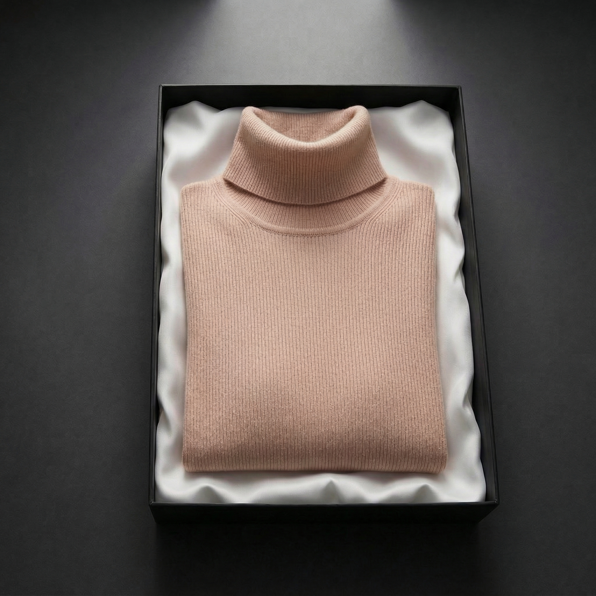 Women's Cashmere Turtleneck UK – Lightweight Layer – The Apolline – image 2