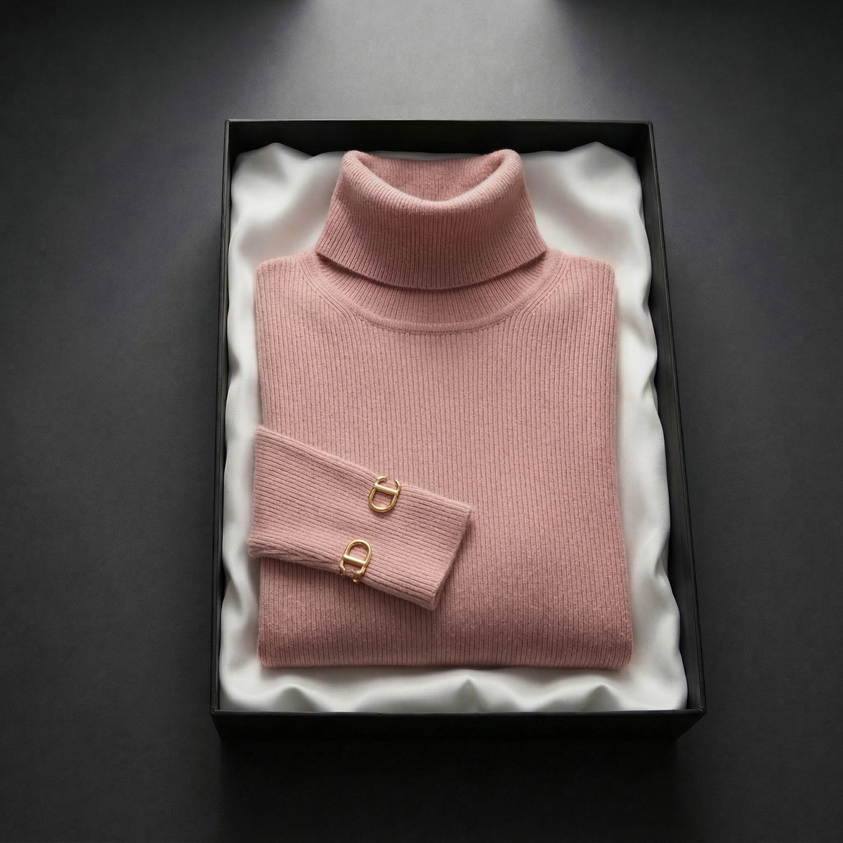Women's Cashmere Turtleneck UK – Lightweight Layer – The Apolline – image 4