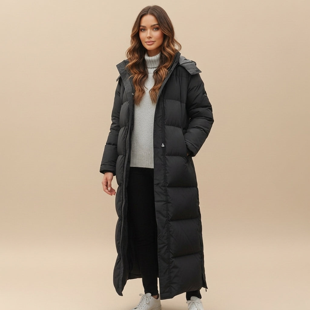 Women's Down Puffer Jacket UK – water-resistant, view 2