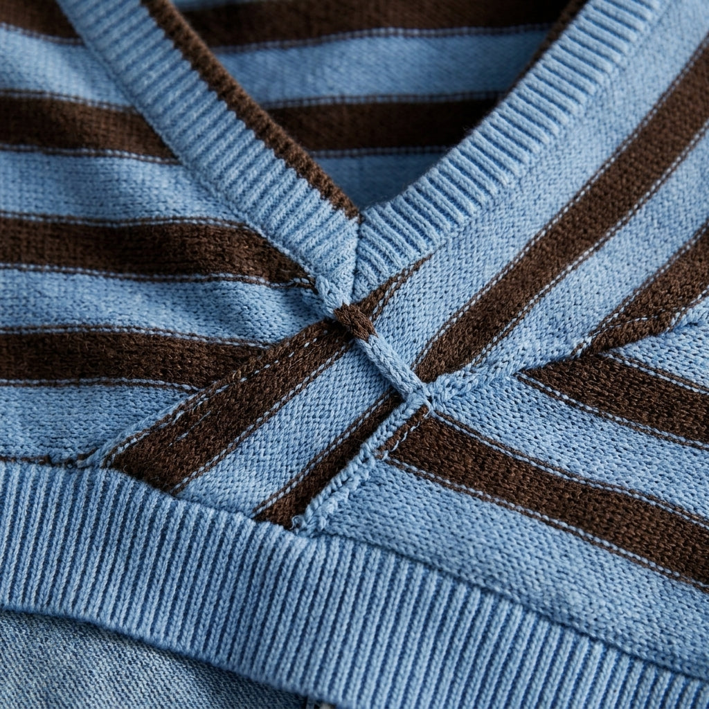 Women's Merino Crossover Jumper – soft wrap detail – product view 5