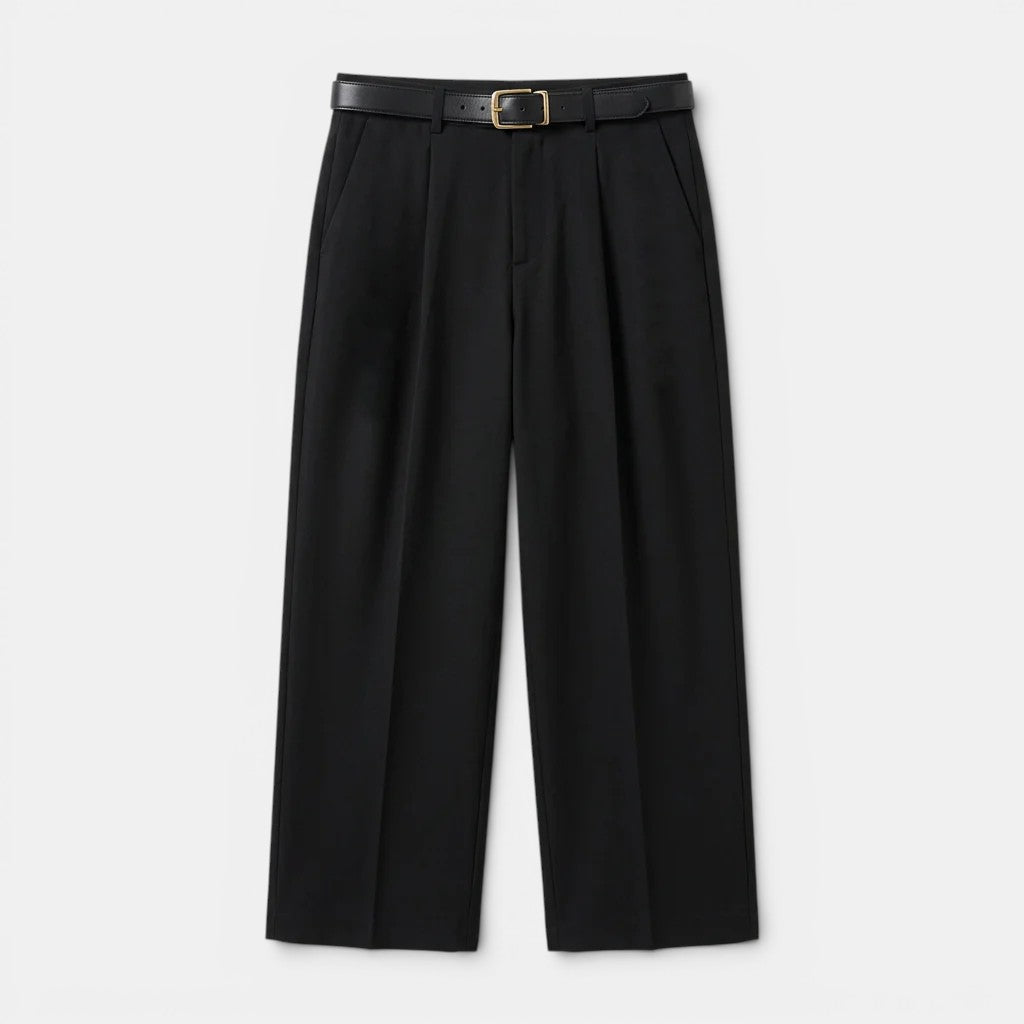 Men's straight leg trousers – The Edwin by Huna – product view 4