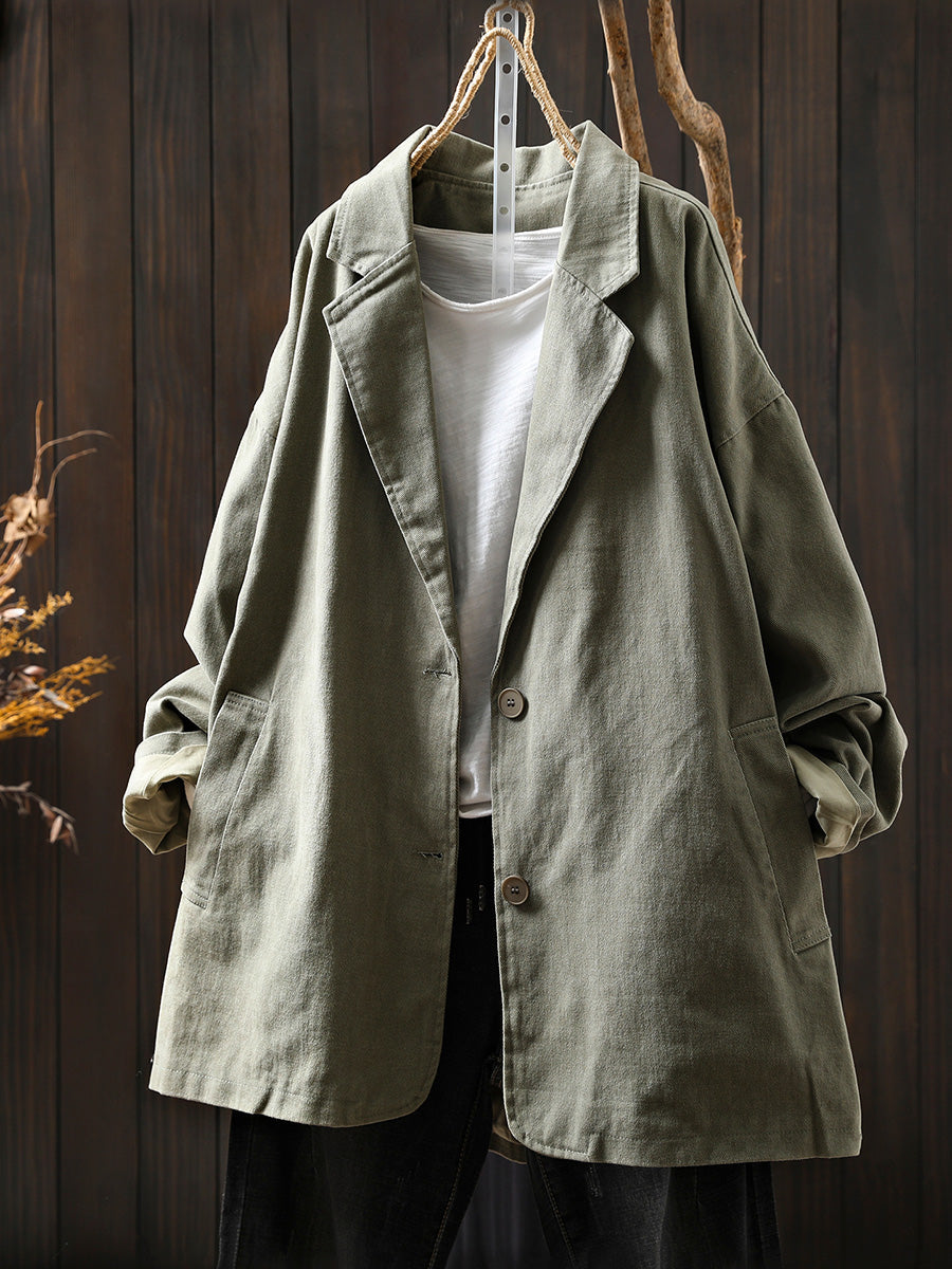 Women's Plus Size Hooded Cardigan – cotton-rich long sleeve, view 2 | The Thessaly | Huna
