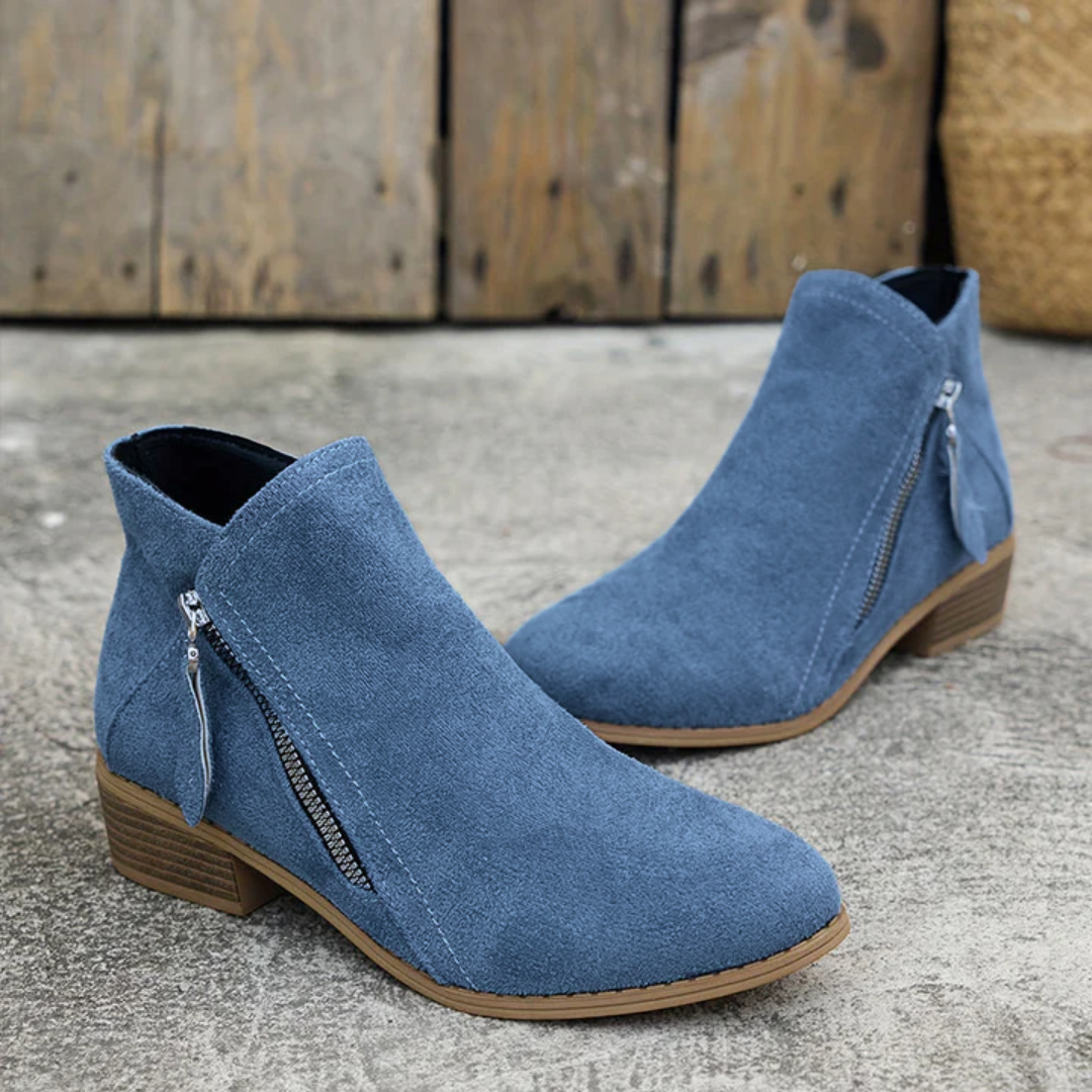 Women's zip comfort shoes – The Joanna by Huna – view 15