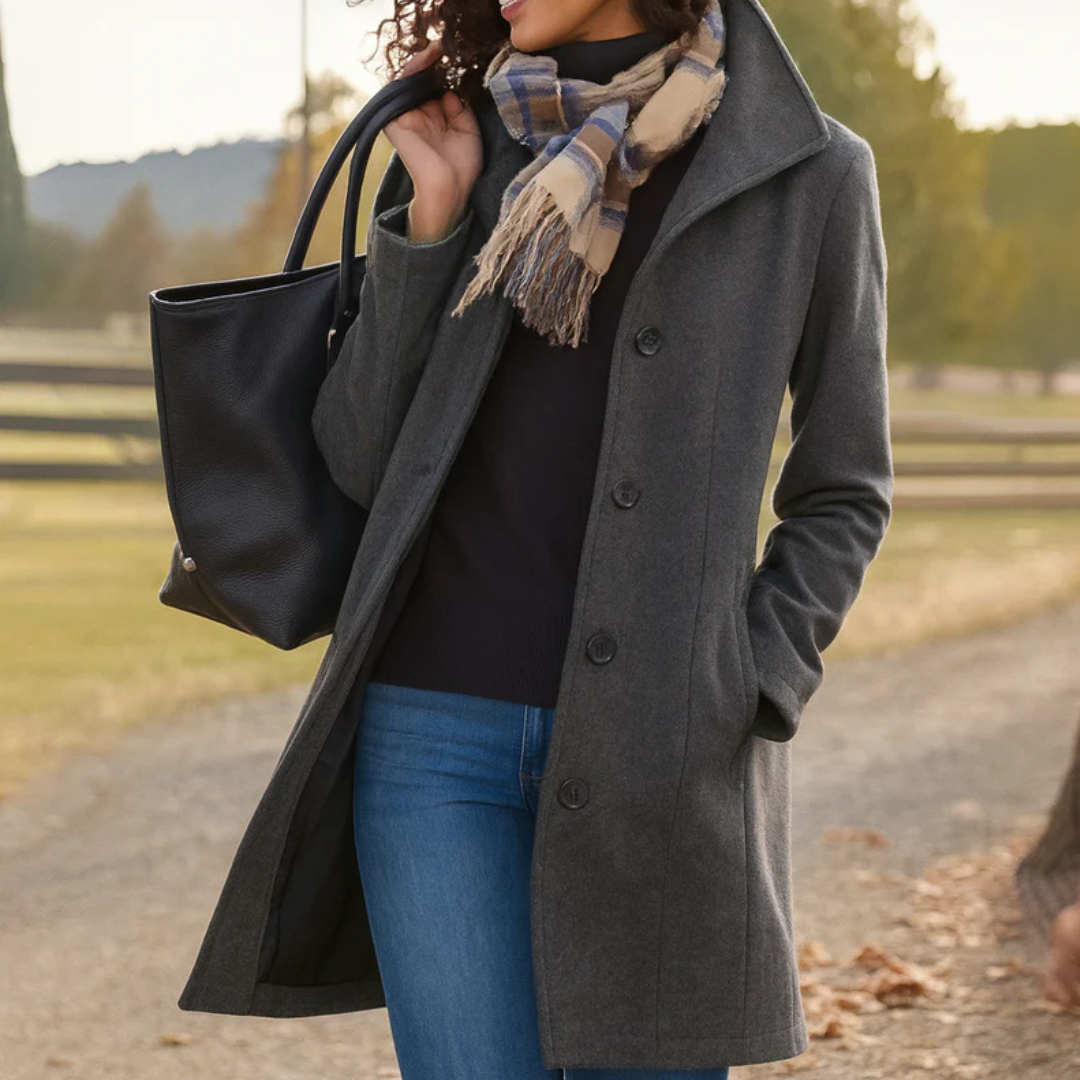 Women's Winter Coat – The Aveloria by Huna – view 4