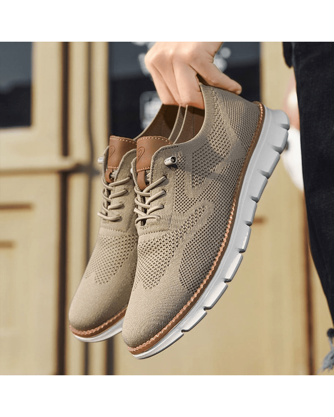 Men's everyday sneakers – The Jason by Huna – view 10