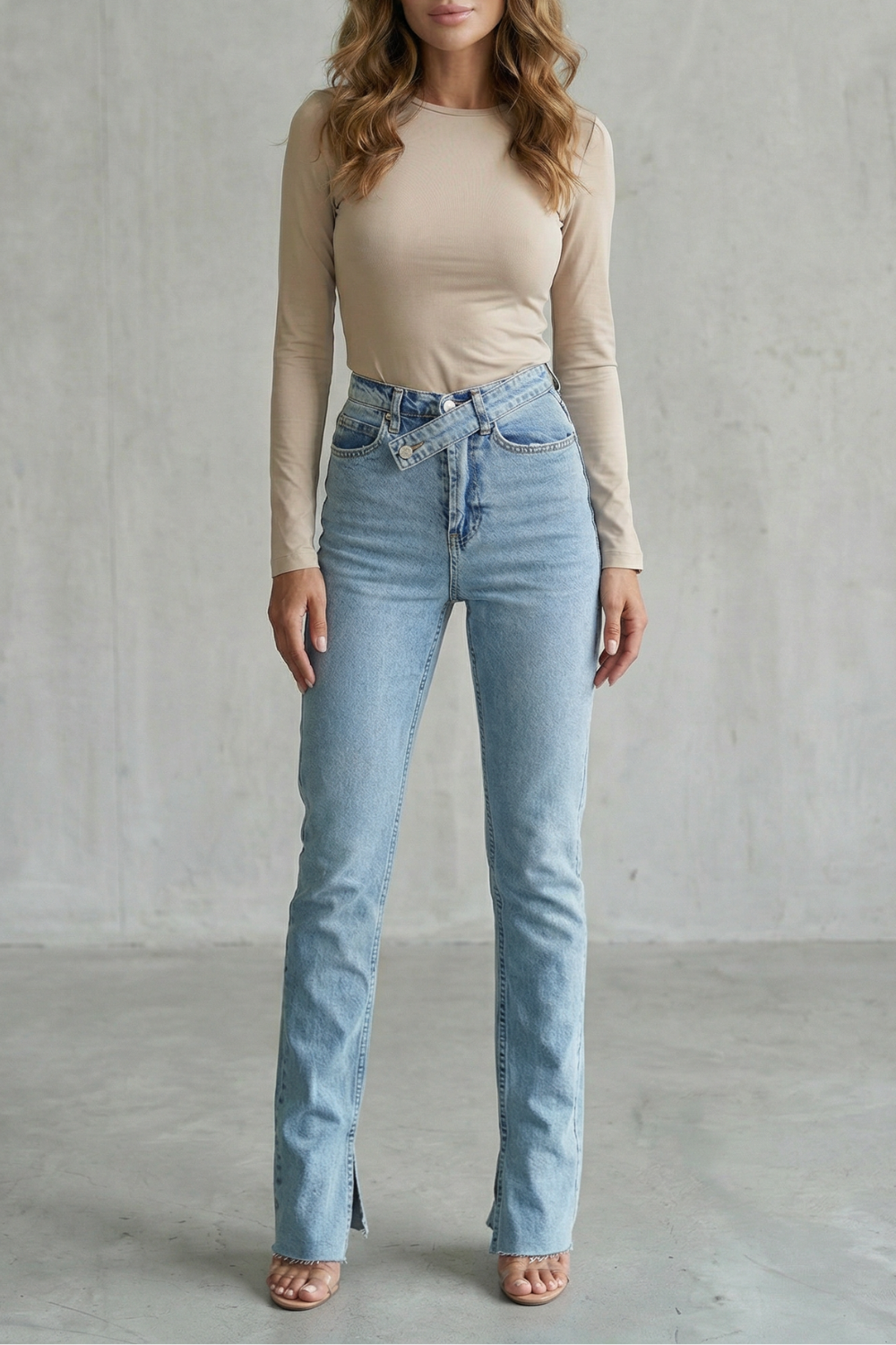 Women's Straight Leg Jeans – The Vivandelle, view 1