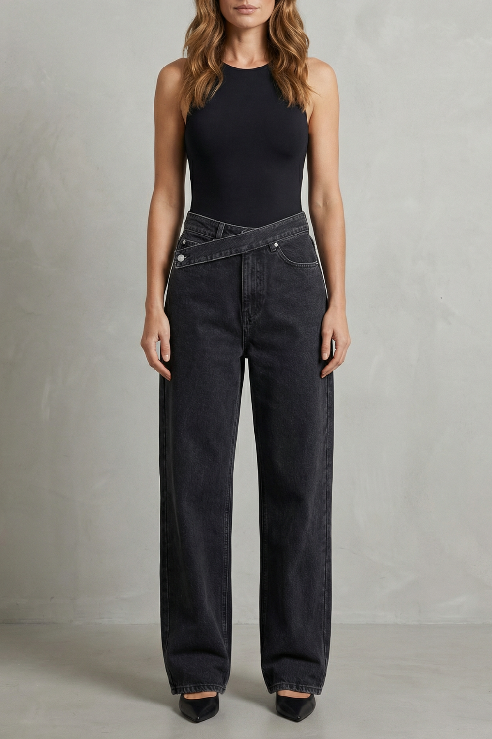 Women's Straight Leg Jeans – The Undomielle, view 1