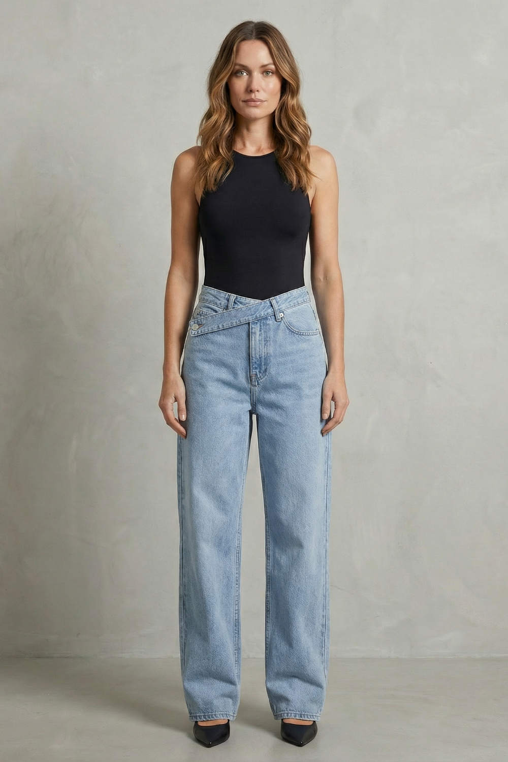Women's Straight Leg Jeans – The Undomielle, view 6