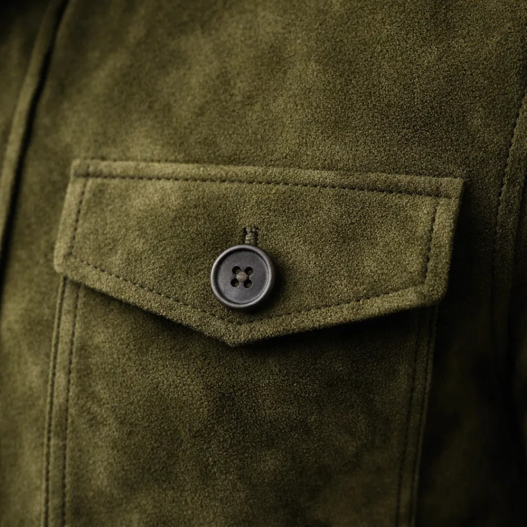 Men's suede jacket – The Jacob by Huna – view 5