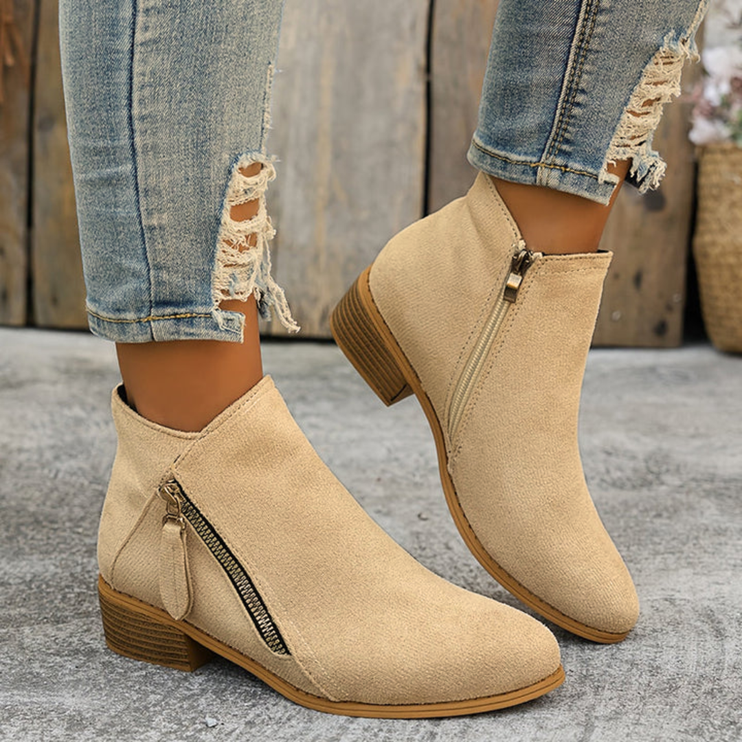 Women's zip comfort shoes – The Joanna by Huna – view 17