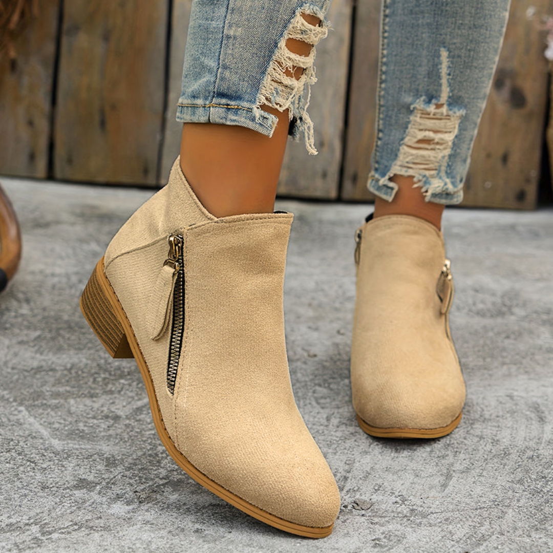 Women's zip comfort shoes – The Joanna by Huna – view 11