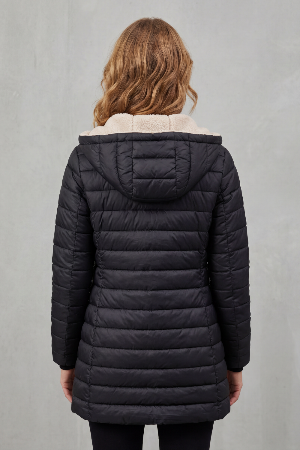 Women's Hooded Puffer Jacket – The Isabelette, view 4