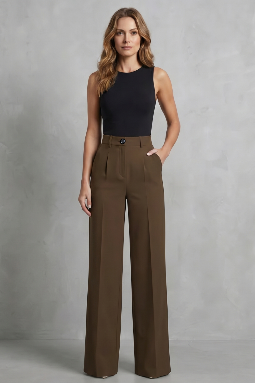 Women's pleated trousers – The Phaedrine by Huna – view 10