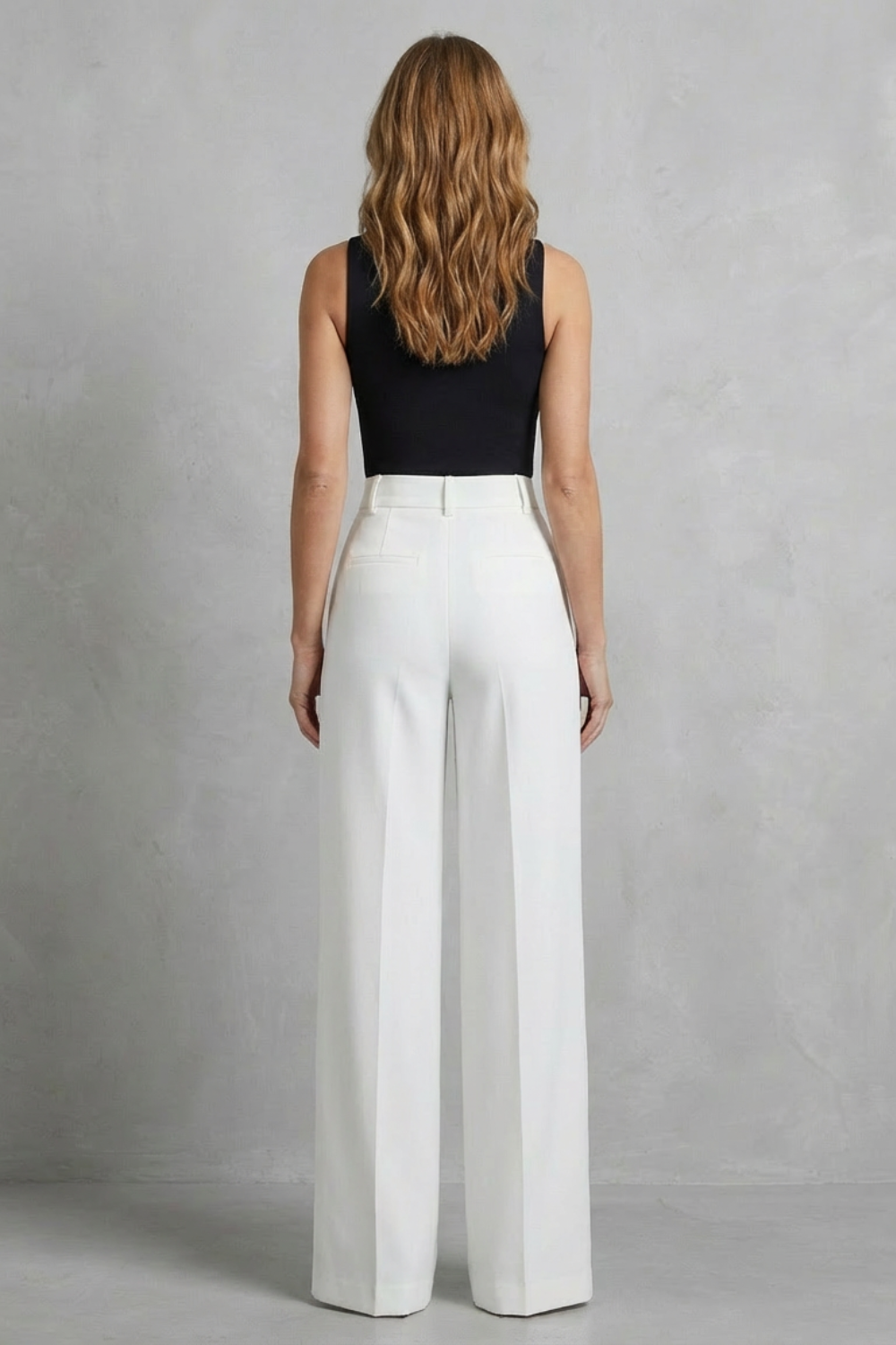 Women's pleated trousers – The Phaedrine by Huna – view 4