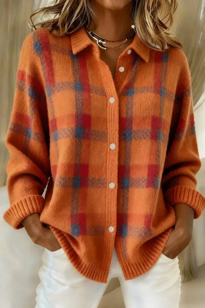 Women's Longline Cardigan UK – colourful open layer, view 6