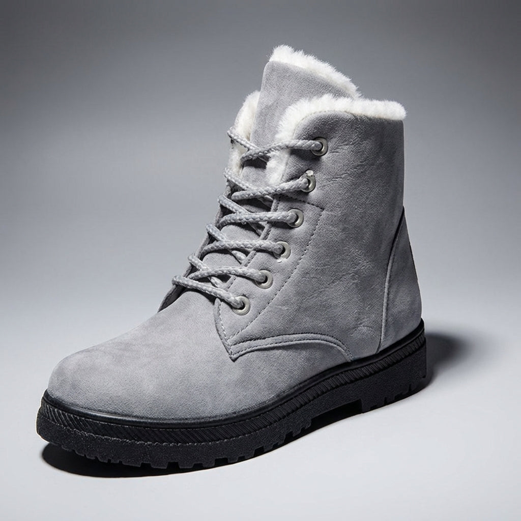 Women's Minimalist Leather Boots – lightweight ankle style, view 4 | The Eudora | Huna