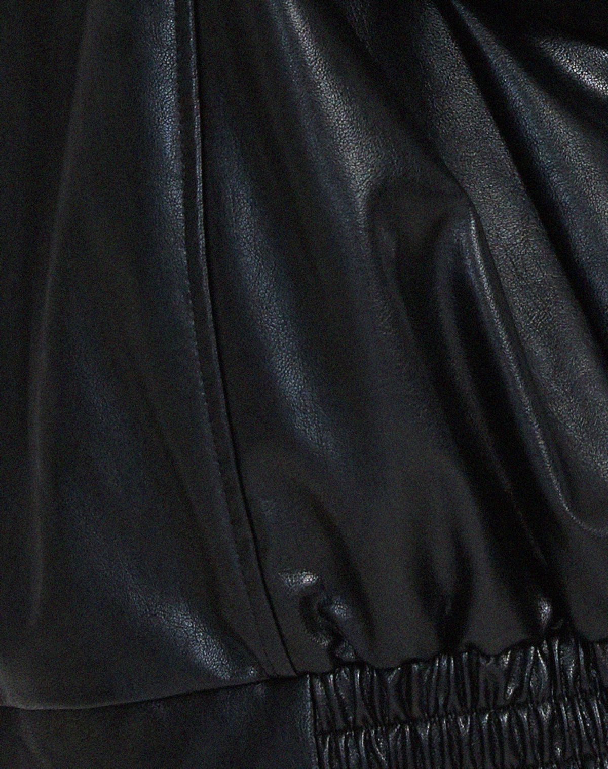Women's Leather Jacket UK – relaxed clean fit, view 9