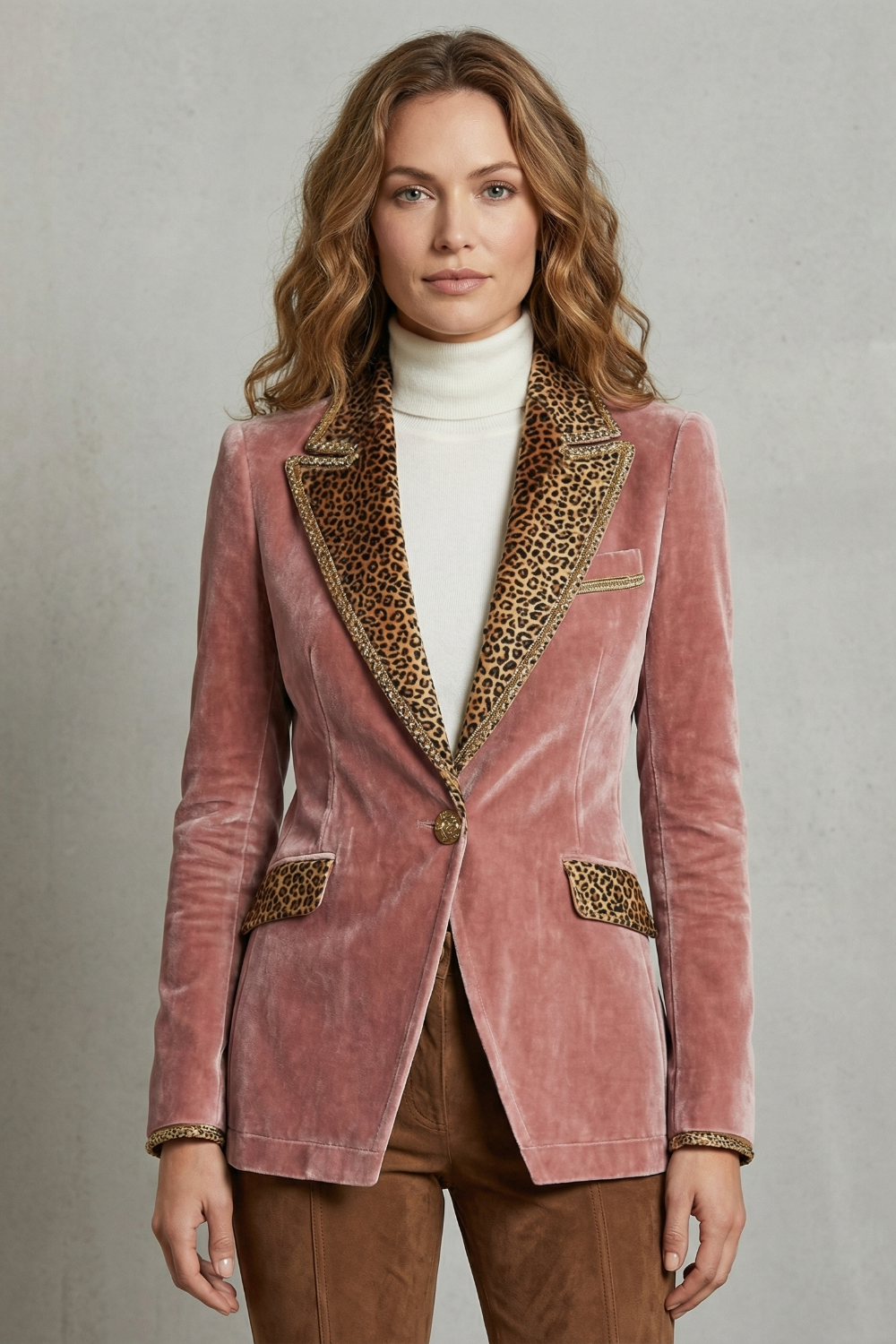 Women's Velvet Blazer – The Melusette, view 2