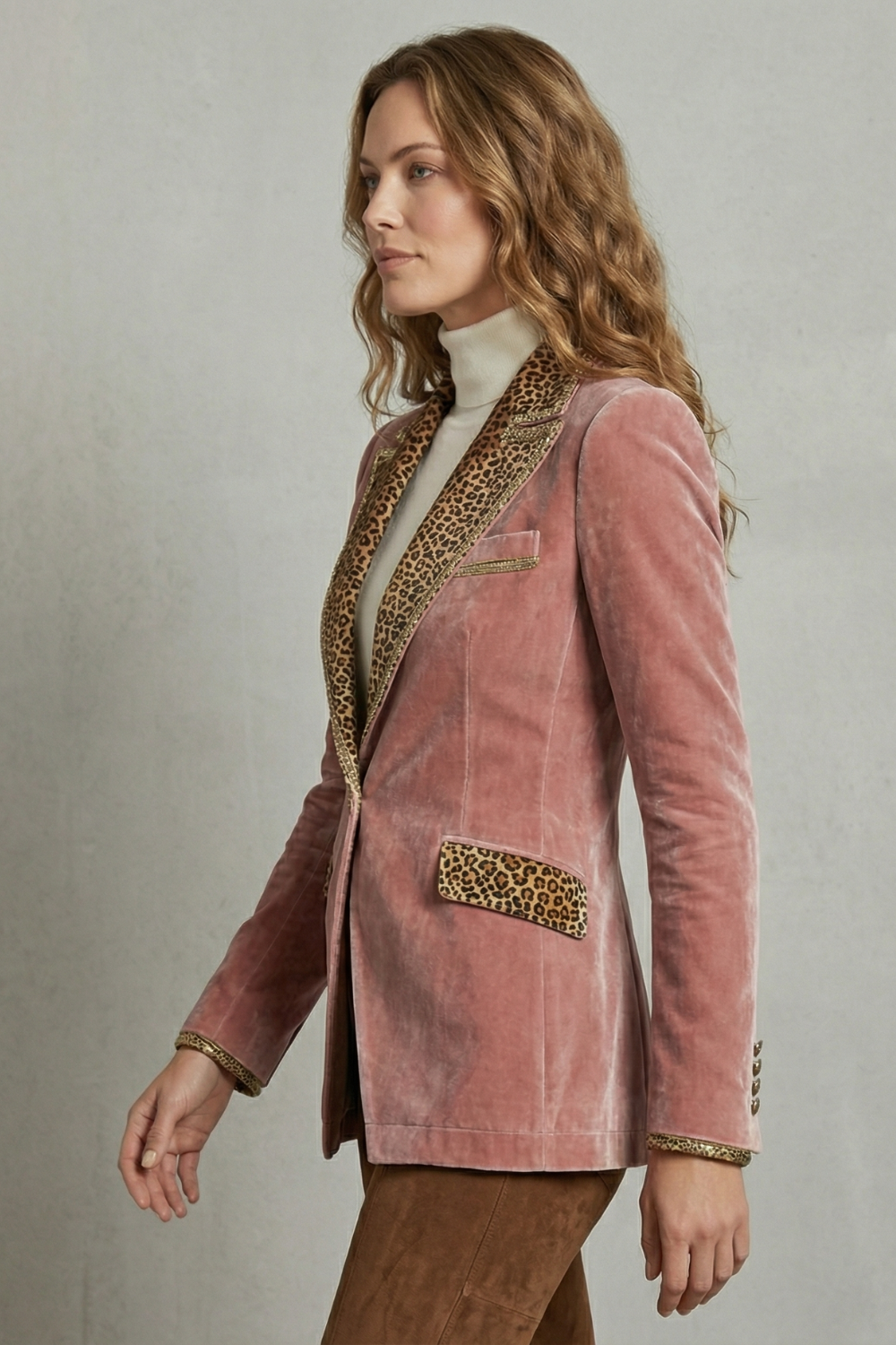 Women's Velvet Blazer – The Melusette, view 3