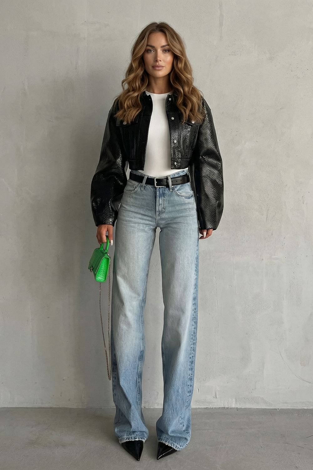 Women's straight leg jeans – The Ursienne by Huna – view 2