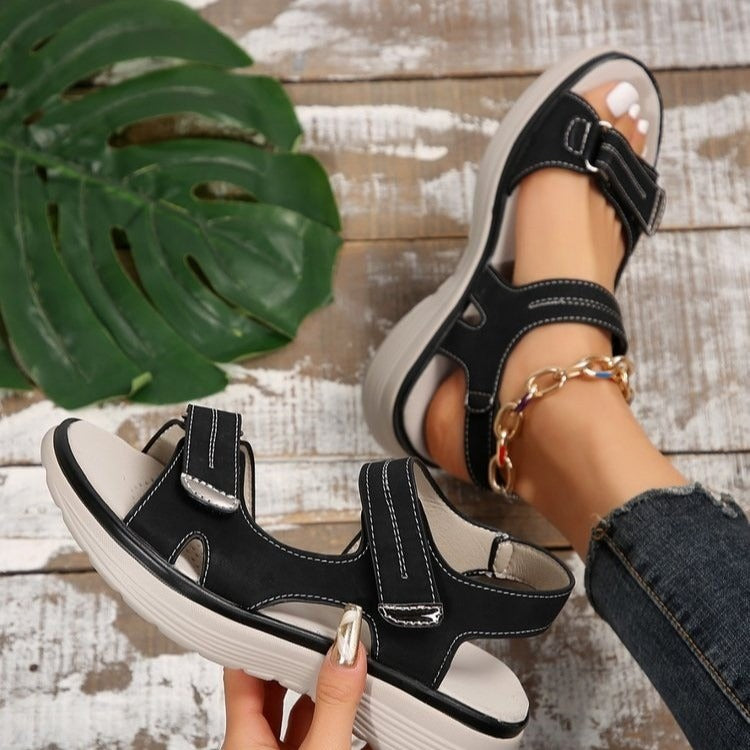 Women's Orthopedic Sandals – Cushioned Footbed | The Marjorie | Huna