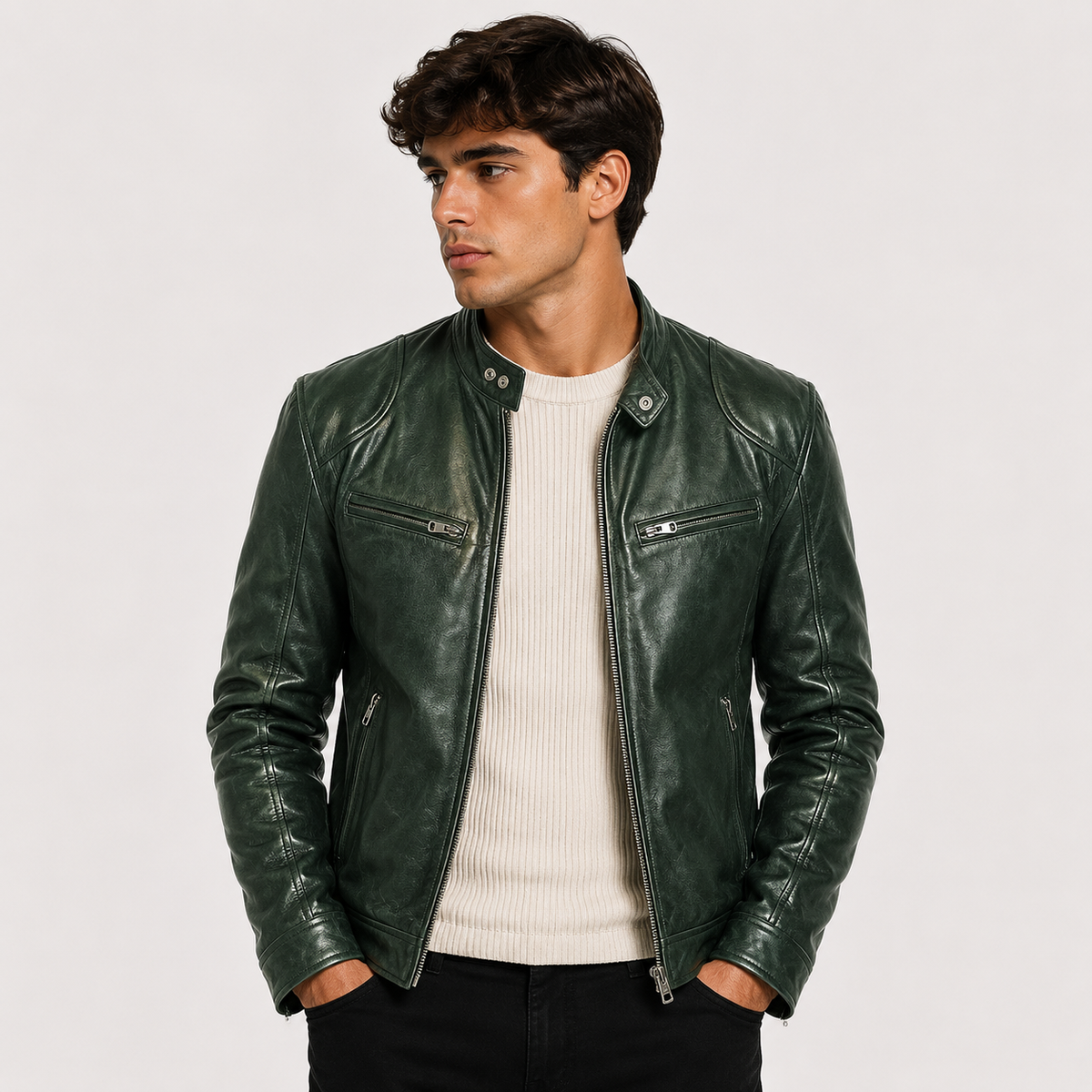 Men's lightweight jacket – The Holden by Huna – product view 8