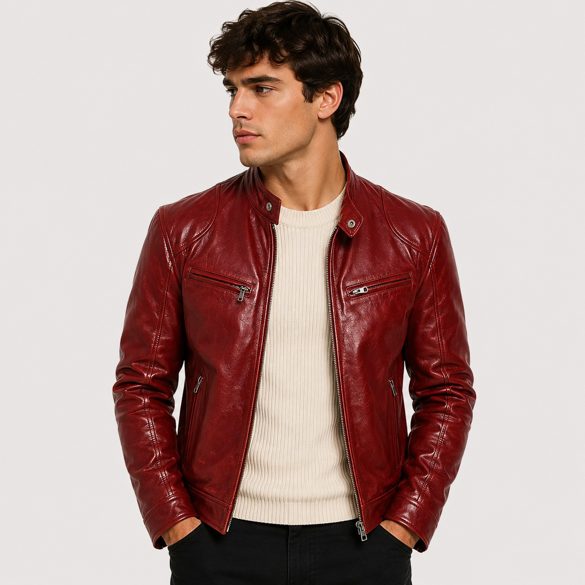 Men's lightweight jacket – The Holden by Huna – product view 10
