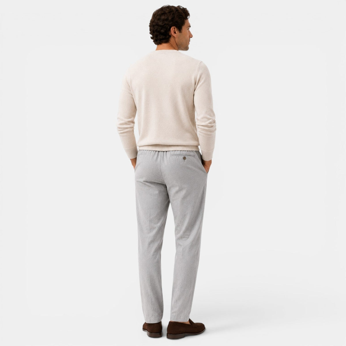Men's drawstring trousers – The Felix by Huna – product view 10