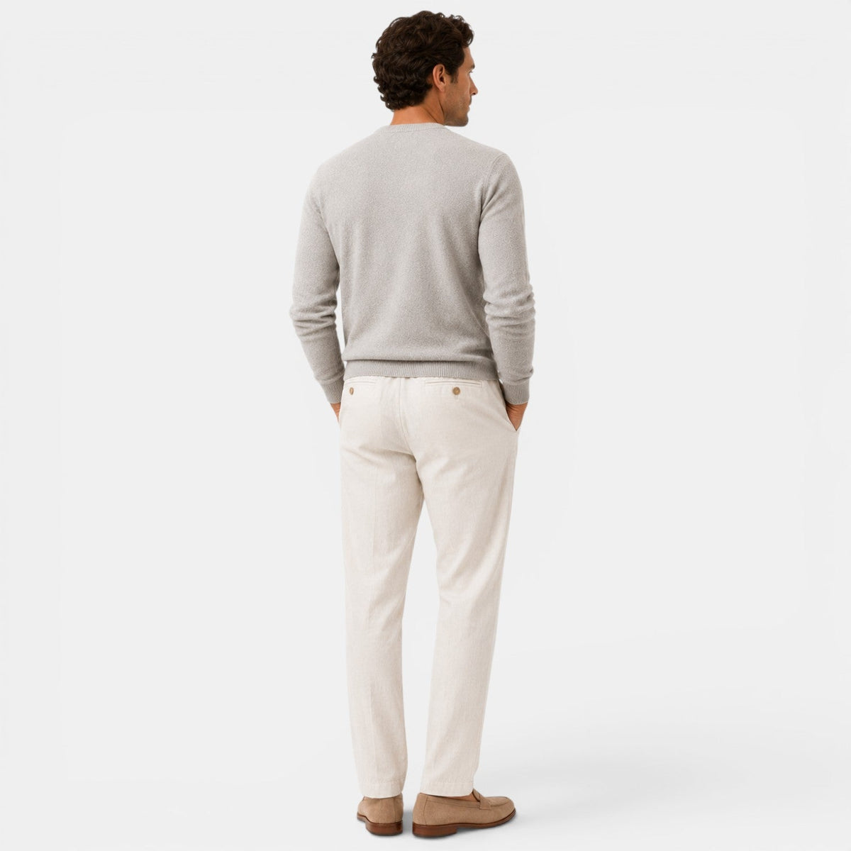 Men's drawstring trousers – The Felix by Huna – product view 14
