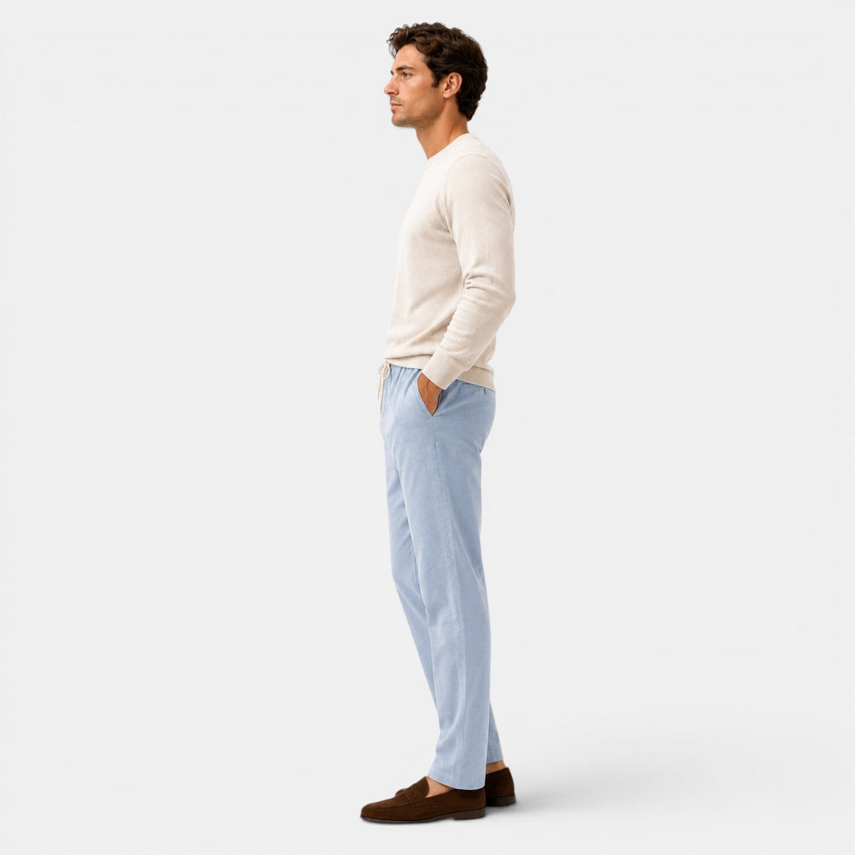 Men's drawstring trousers – The Felix by Huna – product view 5