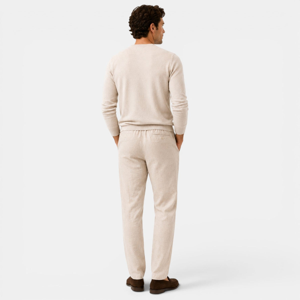 Men's drawstring trousers – The Felix by Huna – product view 3