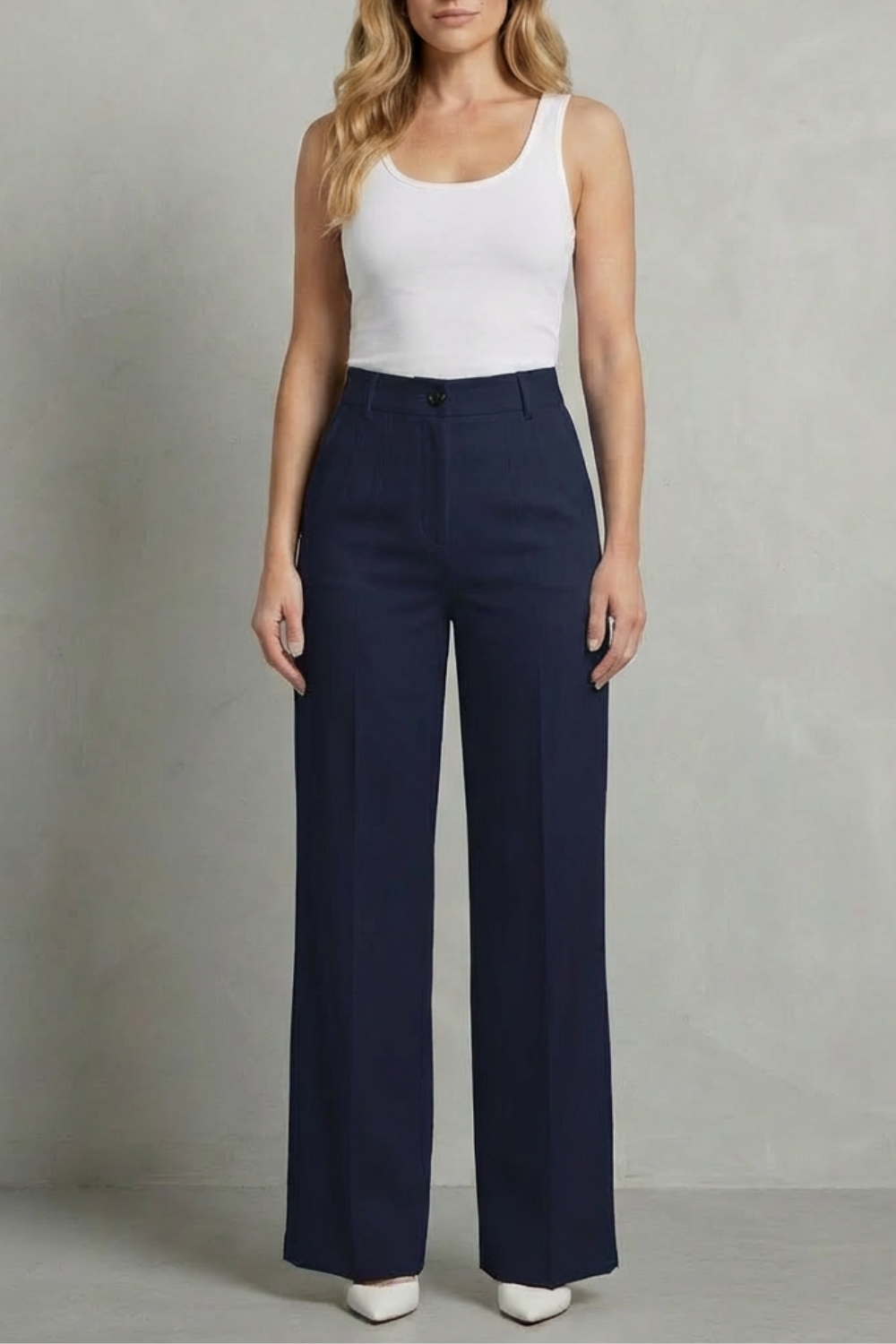 Women's straight leg trousers – The Seraphinae by Huna – view 11